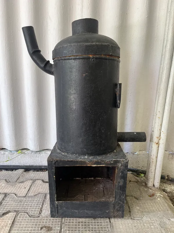 Газовый отопительный котел. самодельный 1