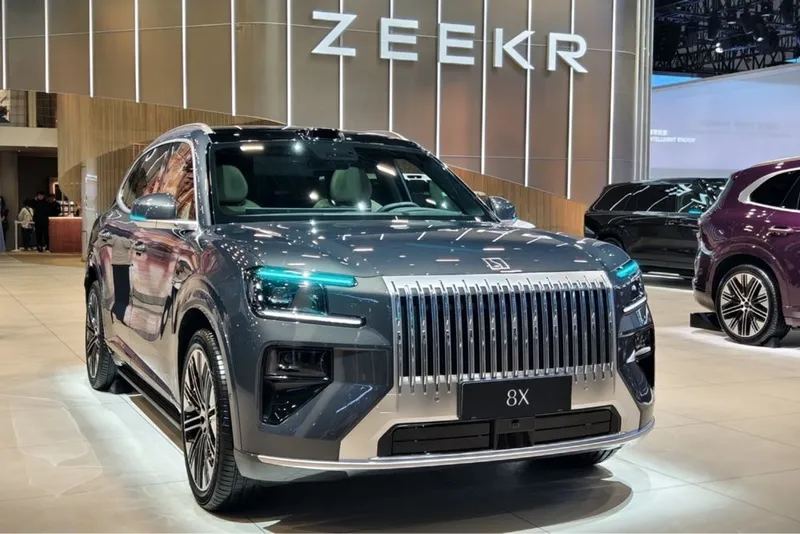 Zeekr 8X xarxil ranglari , komplektatsiyalari бор Под заказ 3