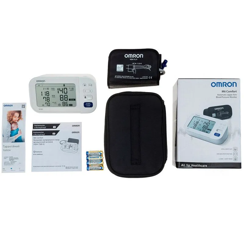 Тонометр OMRON M6 Comfort (HEM-7360-Е) гарантя 1 год — фото 2