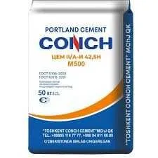 CEMENT- ЦЕМЕНТ CONCH M500 по цене завода 530 СУМ