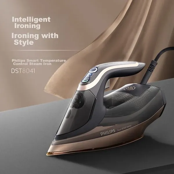 Утюг Philips DST8041/88, цвет черный, интеллектуальная регулировка