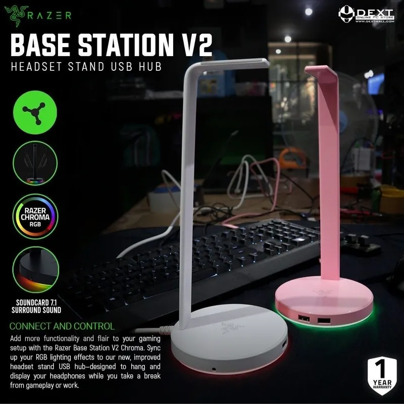 Razer Подставка для Наушники (base station v2 chroma) 1 Razer Подставка для Наушники (base station v2 chroma) 1