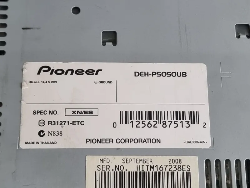 Pioneer DEH-P5050UB 2 Pioneer DEH-P5050UB 2