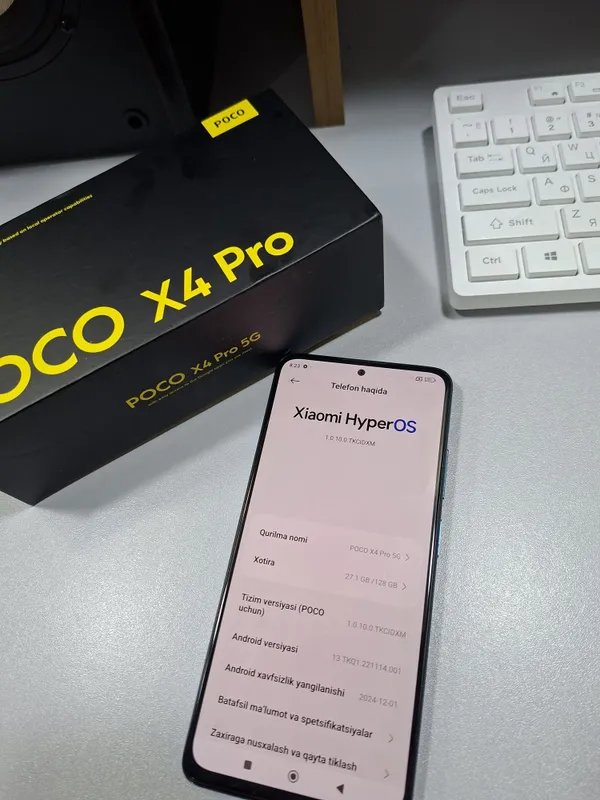 Poco X4 pro 5g 6/128 sotiladi.108mp.batareya 5020 — фото 3