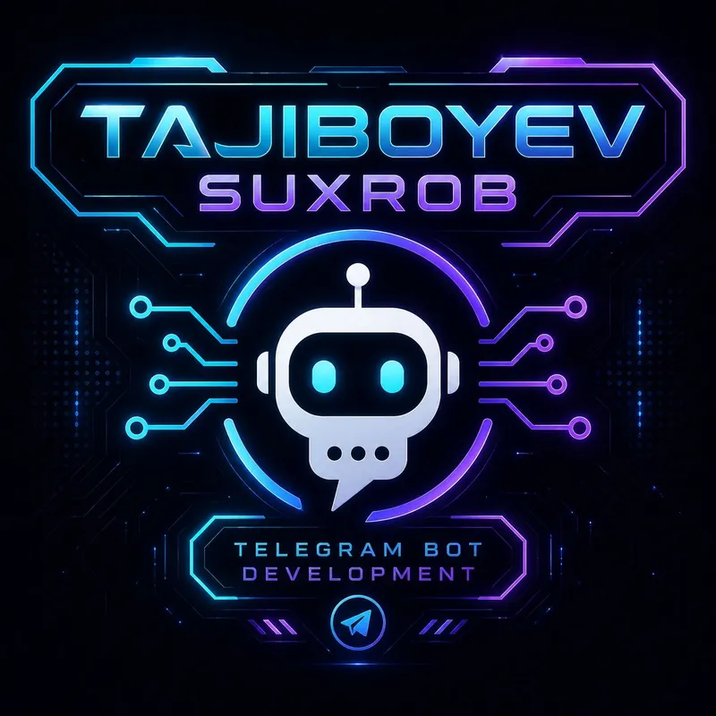 Telegram bot yaratish xizmati (buyurtma asosida)
