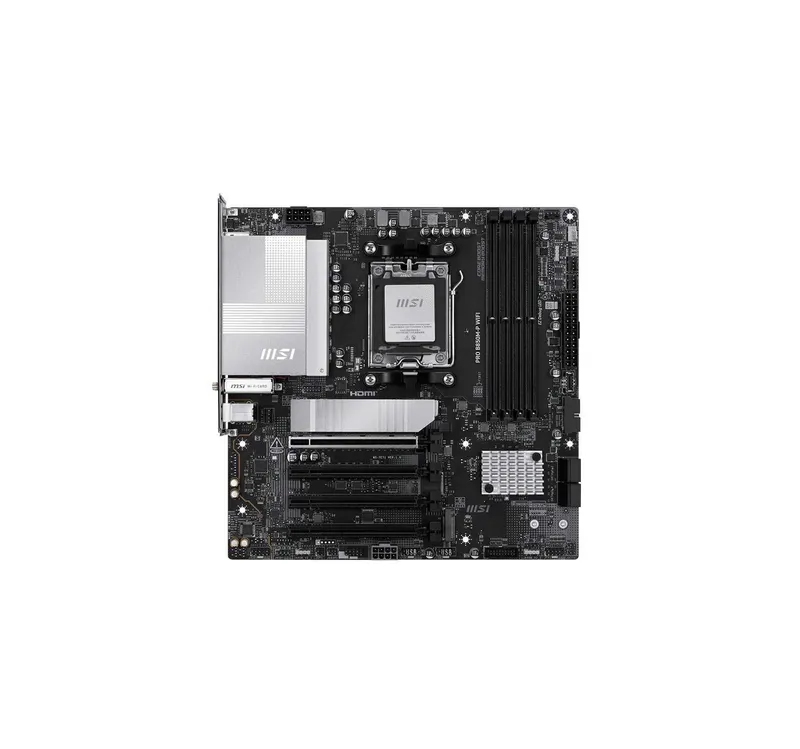 { Материнская плата MSI PRO B850M-P WiFi DDR5 Socket AM5 1 { Материнская плата MSI PRO B850M-P WiFi DDR5 Socket AM5 1