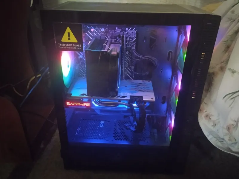 Копьютер i5-12400F RX590 GME 8gb монитор 27 .180герц — фото 2
