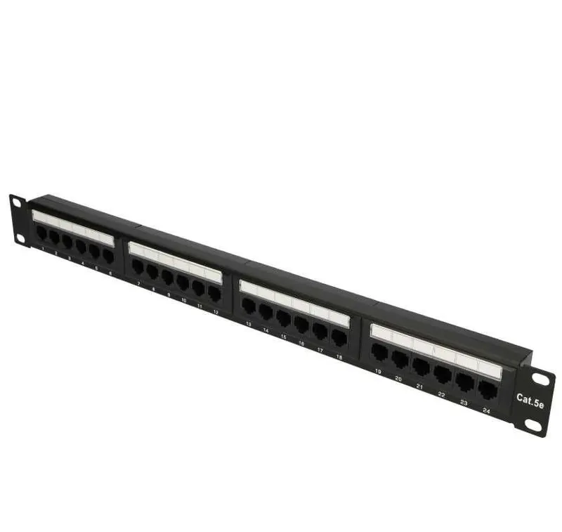 Патч-панель 24 порта CAT5E UTP