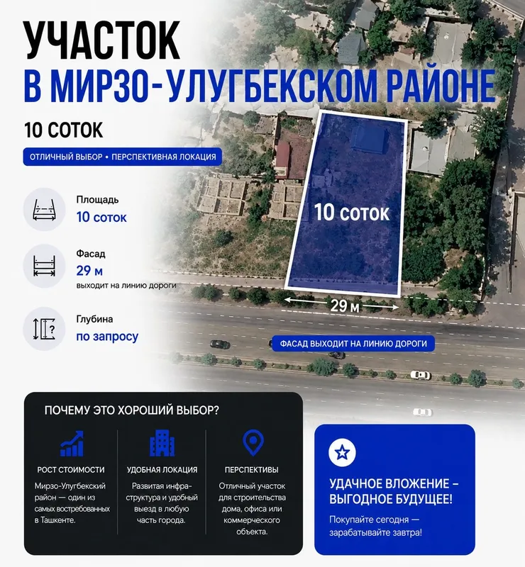 Выкуп. Земля под строительство. 1 линия