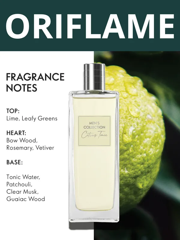 ORIFLAME Men's Collection Citrus Tonic-bergamot — фото 1