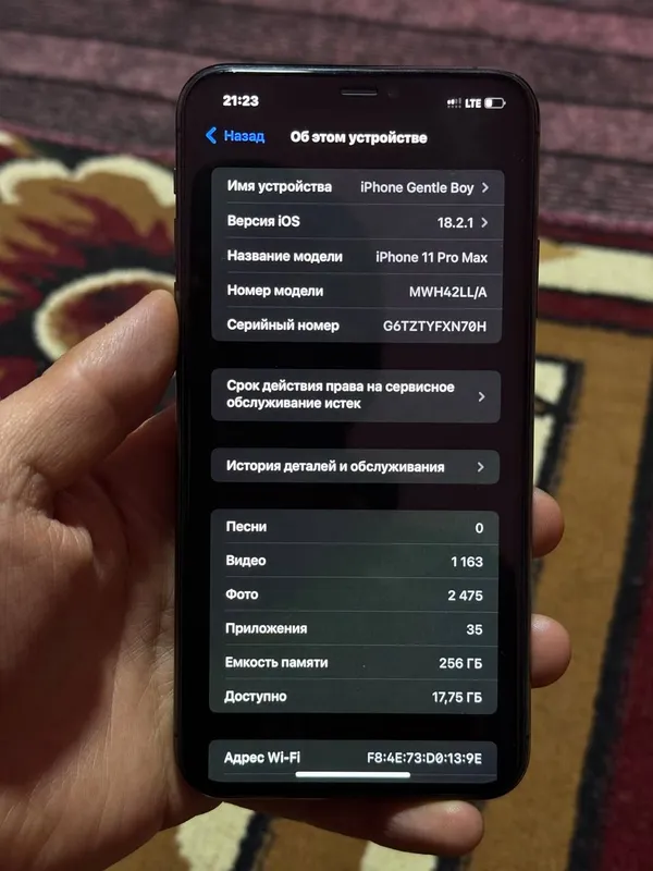 iPhone 11 pro max 256 gb 3
