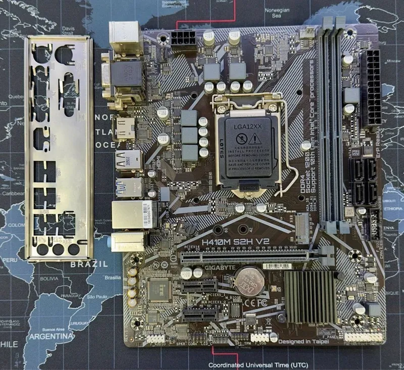 Gigabyte H410, M.2 DDR4