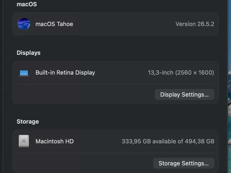 MacBook Pro M1, 16 / 512 GB, 81% yomkost, 13.3 inch. 1