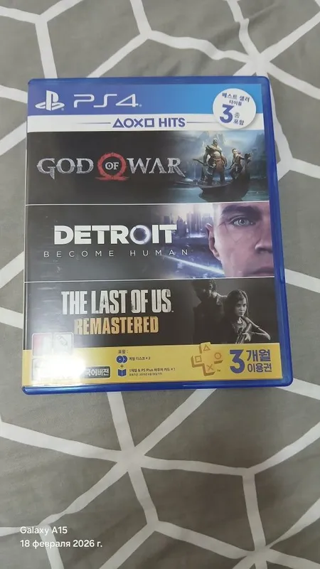 Продаю диск god of war и detroit — фото 1