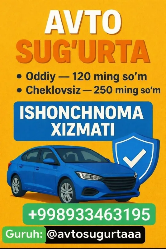 Avtosug'urta onlayn 1 Avtosug'urta onlayn 1