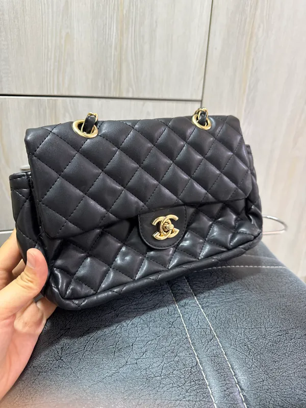 Chanel sumka. Qora. 1-1 kiyilgan