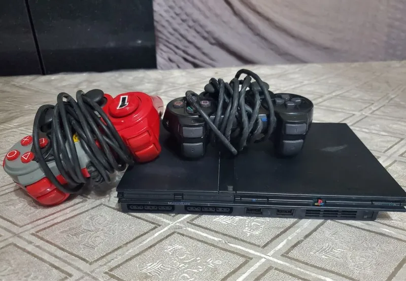 PlayStation 2 Slim + 2 ta joystik + Tekken o'yini! Hamma narsasi bor. — фото 1