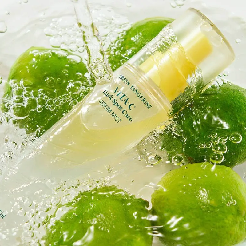 Двухфазный витаминный мист Goodal Green Tangerine Vita C Dark Spot Care Serum Mist — фото 2