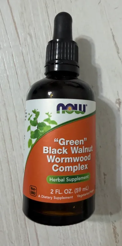 NOW Foods "Green" Black Walnut Wormwood Complex — фото 1