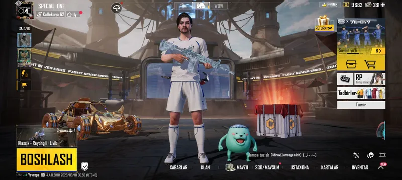 PUBG akaount sotiladi