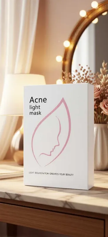 Новая косметологическая Acne light mask для борьбы с акне и морщинами