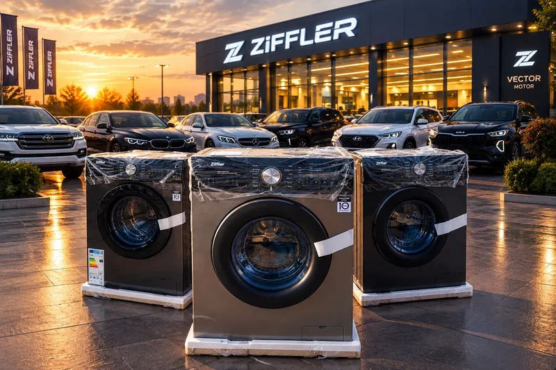 Стиральная машина Ziffler 6-8 кг INVERTER Motor Стиральная машина Ziffler 6-8 кг INVERTER Motor