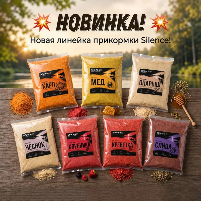 Прикормки от бренда Silence