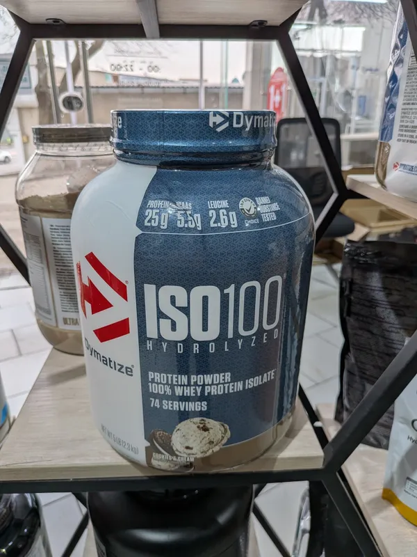 Dymatize ISO100 Hydrolyzed 2.3 kg — zardob oqsili izolati Dymatize ISO100 Hydrolyzed 2.3 kg — zardob oqsili izolati