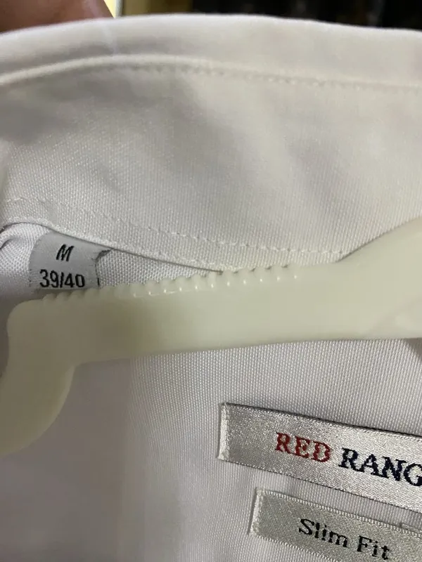 Мужская классическая рубашка RED RANGER Slim Fit. — фото 3