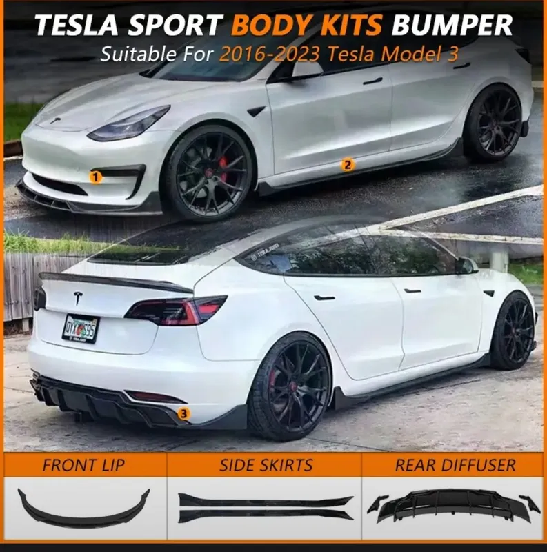 Body kit Tesla Model 3