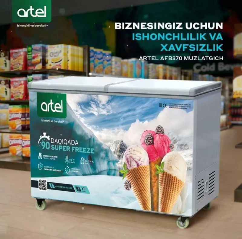 Artel muzlatgichlar Arzon narxda Artel музлатгичлари 1