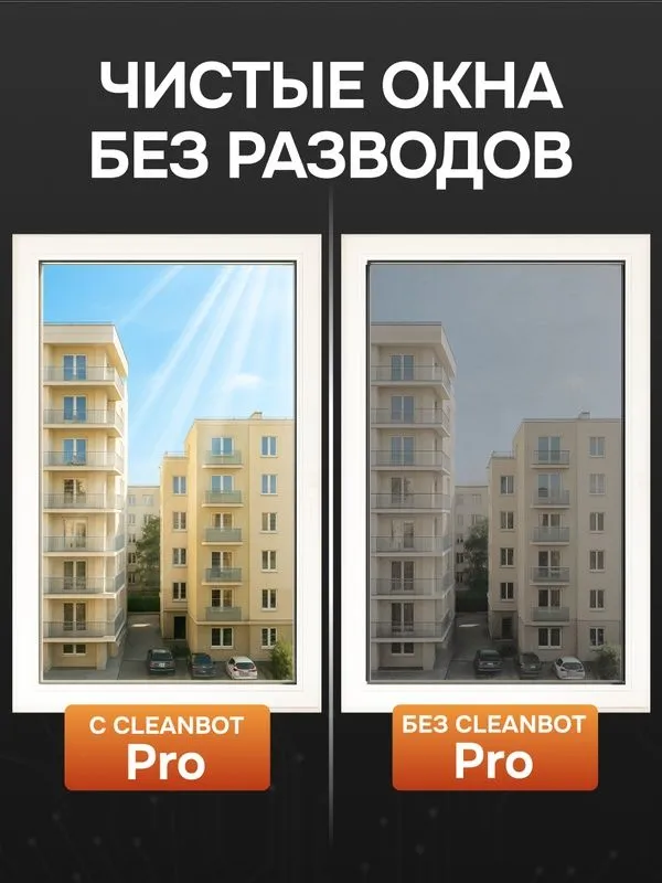 Робот мойщик окон Cleanbot Pro, белый, дистанционное управление, 14 са — фото 2