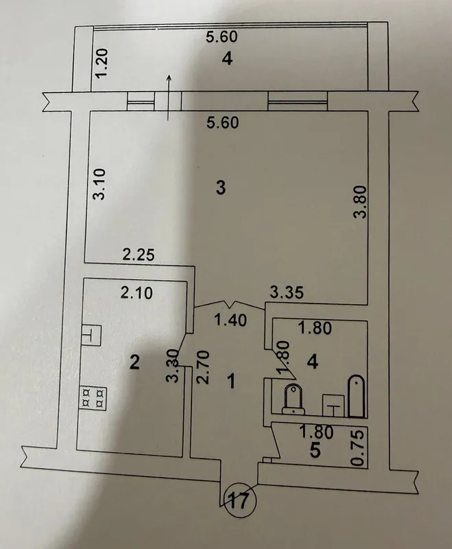 Продается 1в2/3/4