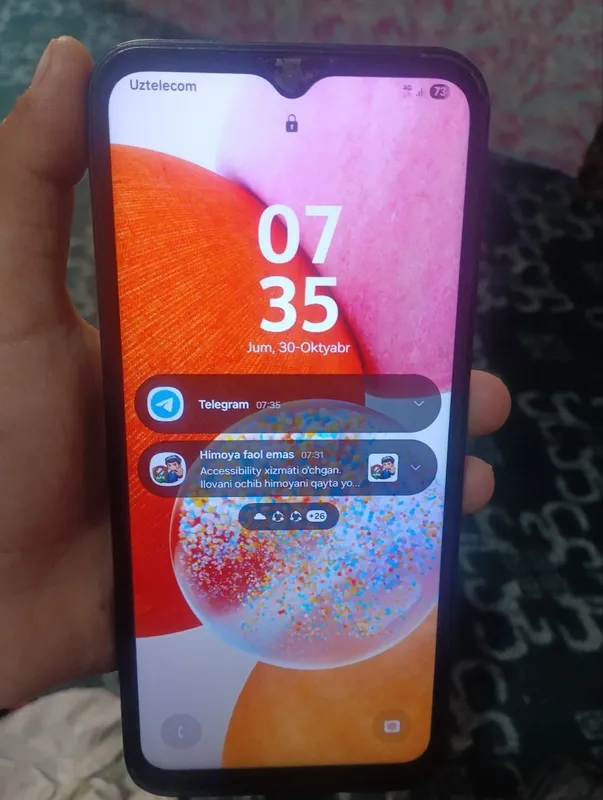 samsung a14 xotira:128 narxi kelishiladi 3