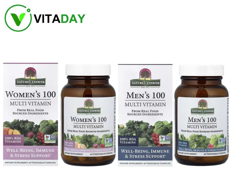 Nature's Natures Answer мультивитамины Multivitamin Women's Men's 100 1