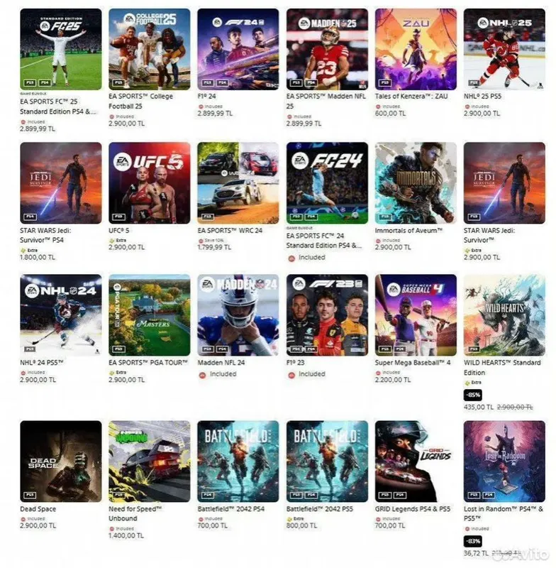 ПОДПИСКА EA 50 игр бесплатно по подписке — фото 3