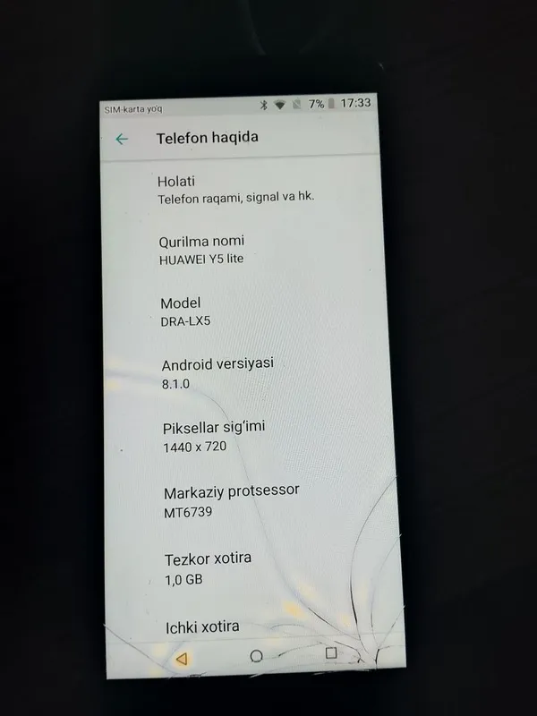 HUAWEI Y5 lite 200 ming som 3
