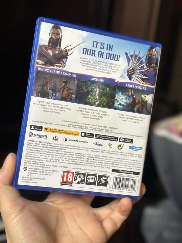Mortal Kombat 1 UFC5 It takes Two God of War PS5 Диски — фото 1
