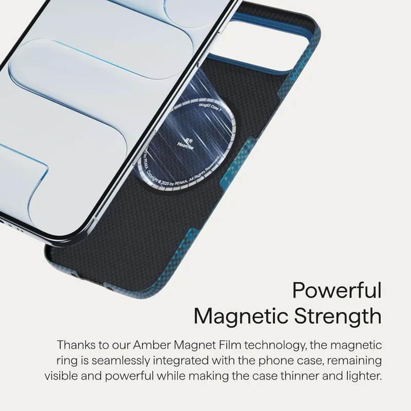 iPhone 17 Moonrise uchun Pitaka Ultra-Slim Case 3