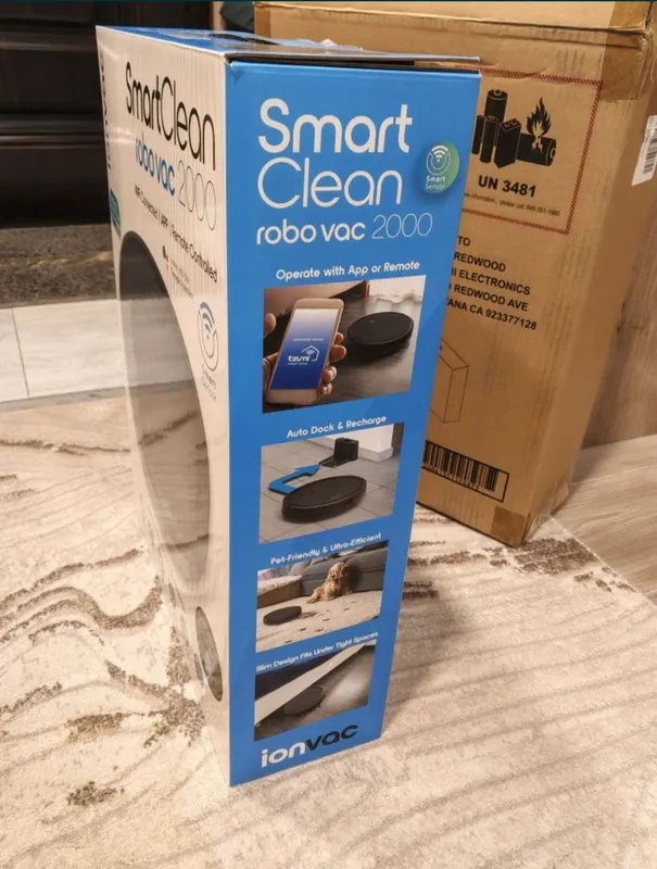 робот пылесос IonVac 4