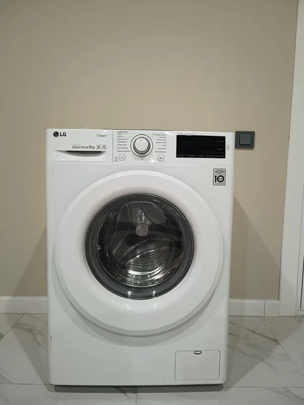 Стиральная машина LG F2M5NS3W 6 кг | Белая |