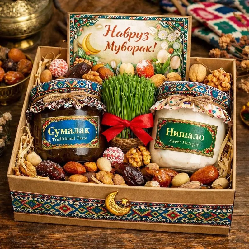 Вкусные подарки (набор Сумаляк, нишало)