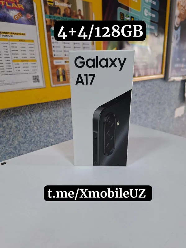 Samsung A17 4+4/128GB