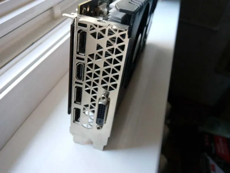 видеокарта Maxsun RX 580 8gb (пломба на месте) — фото 1