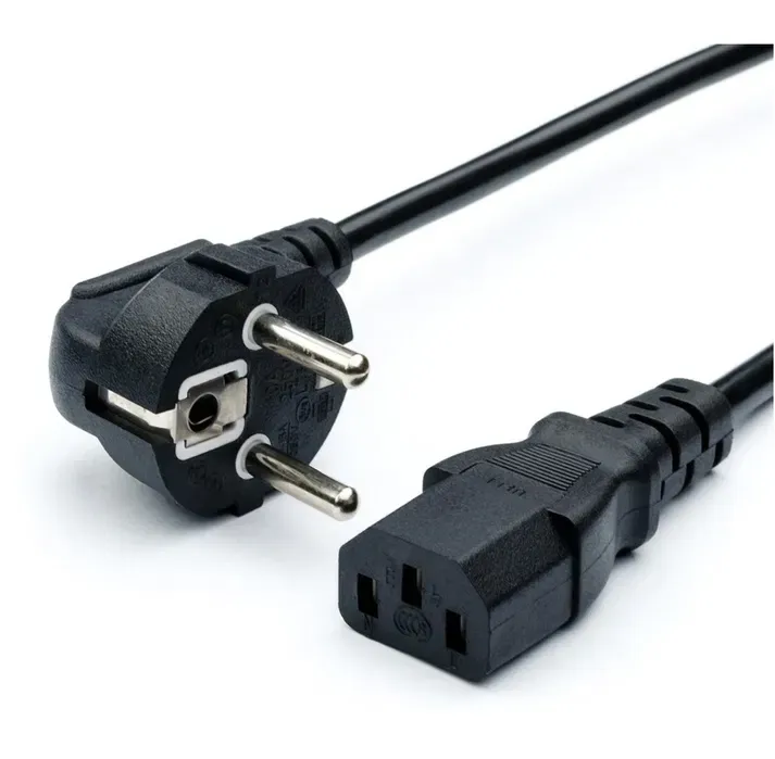 Quvvat kabeli 1,8 m 16A 3x1.0 mm PC power cable Quvvat kabeli 1,8 m 16A 3x1.0 mm PC power cable