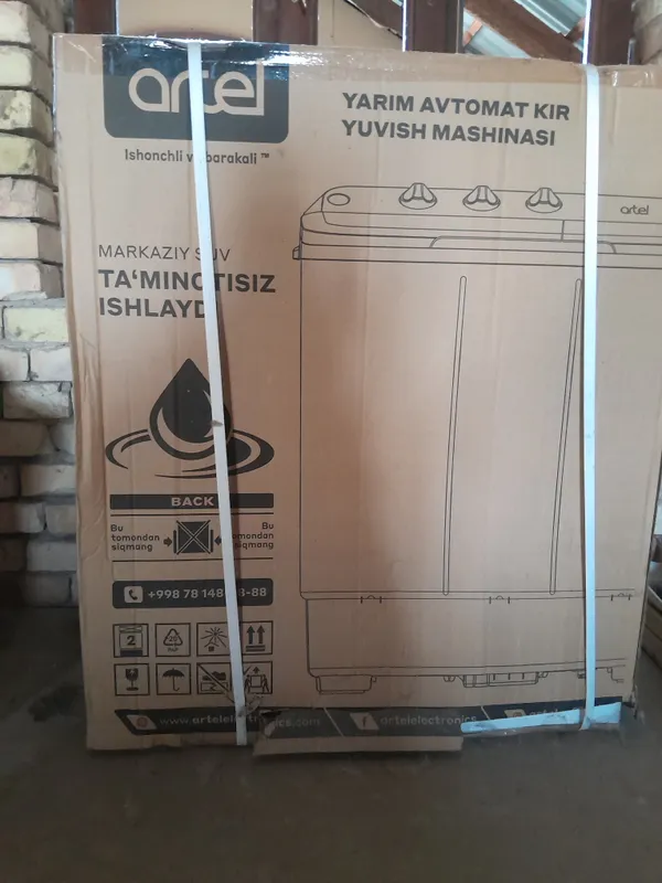 yarim avtomat kir yuvish mashinasi 6 kgli