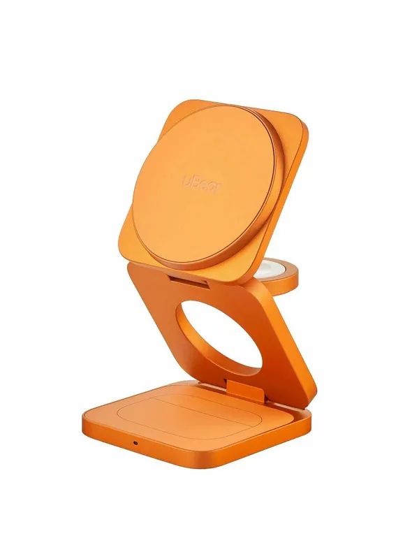 Беспроводное зарядное устройство uBear Balance Slim 3-в-1 Qi2.2 2