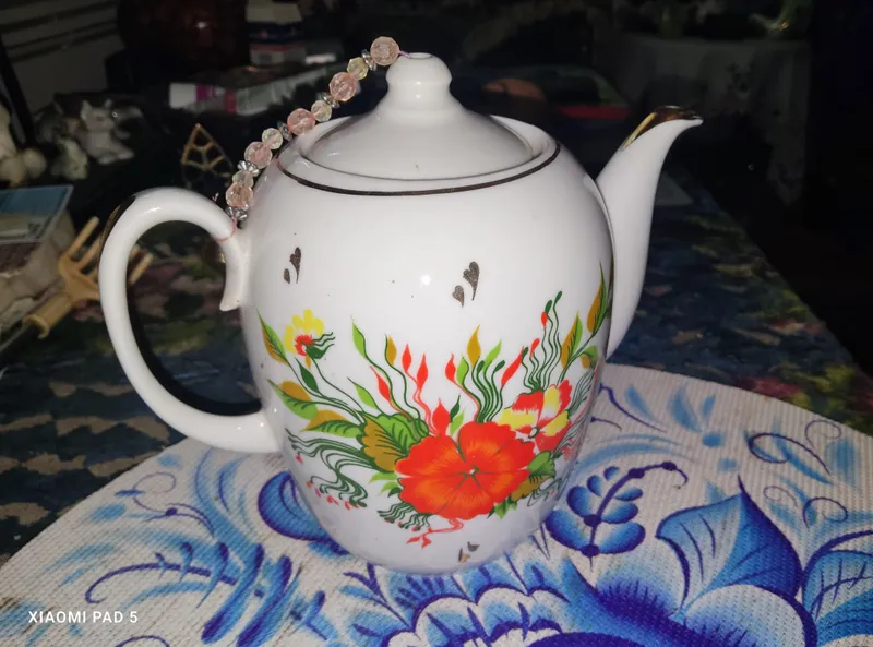 Чайник винтажный Ленинград ГФЗ 1.1л