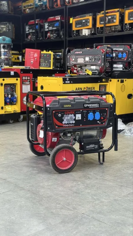 Benzinli 8 kw li generator — фото 1