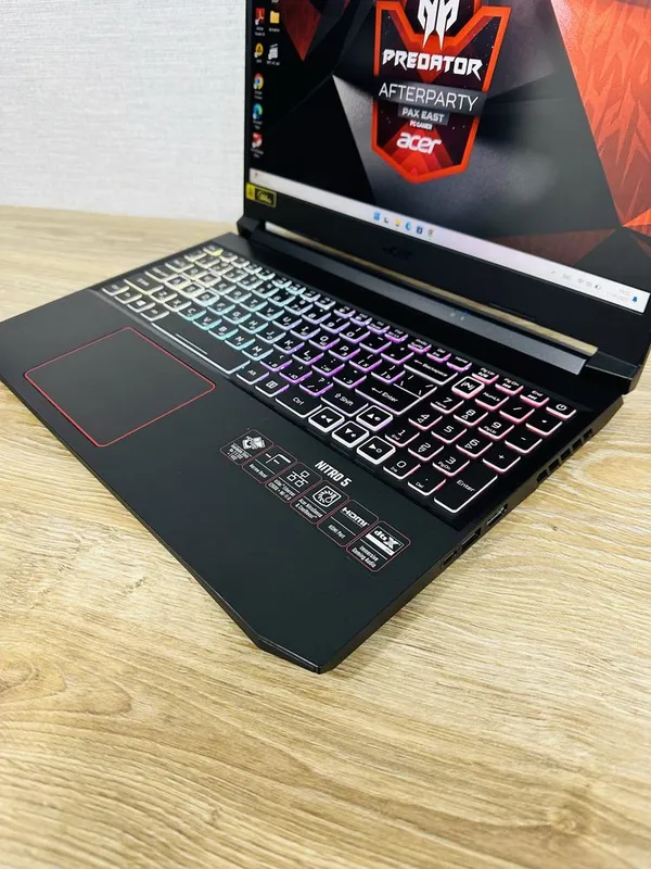 Ноутбук ACER Nitro RTX3060-6 ГБ Мощный, Игровой с Гарантией 4 Ноутбук ACER Nitro RTX3060-6 ГБ Мощный, Игровой с Гарантией 4